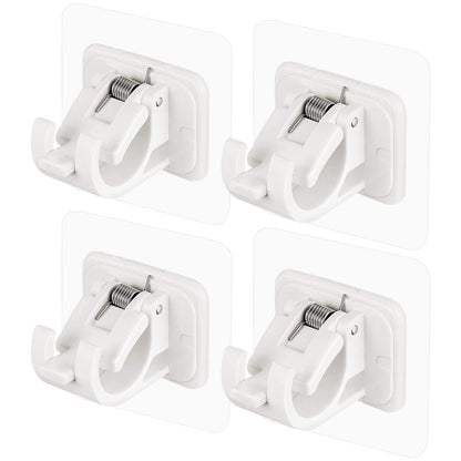 Punch-Free Self Adhesive Curtain Holder