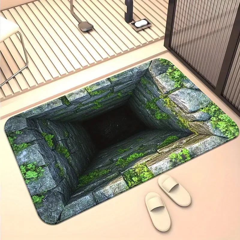 Endless Abyss Illusion Doormat – Mind-Bending 3D Visual Effect