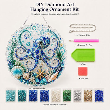 Ocean Pearl Art DIY Hanging Ornament Kit