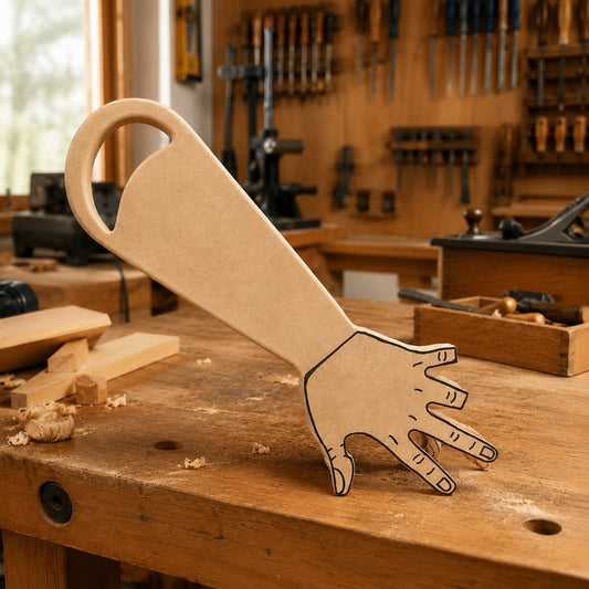 Hand-Shaped Table Saw Push Stick