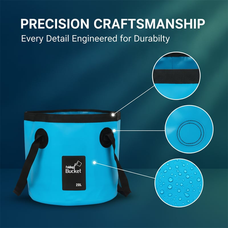 Upsell-Folding Fishing Bucket