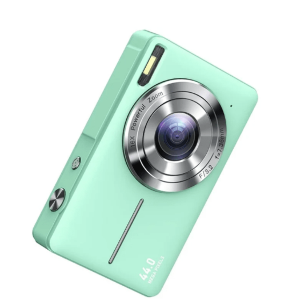 Digital Camera Vintage Compact Lens Lcd Portable
