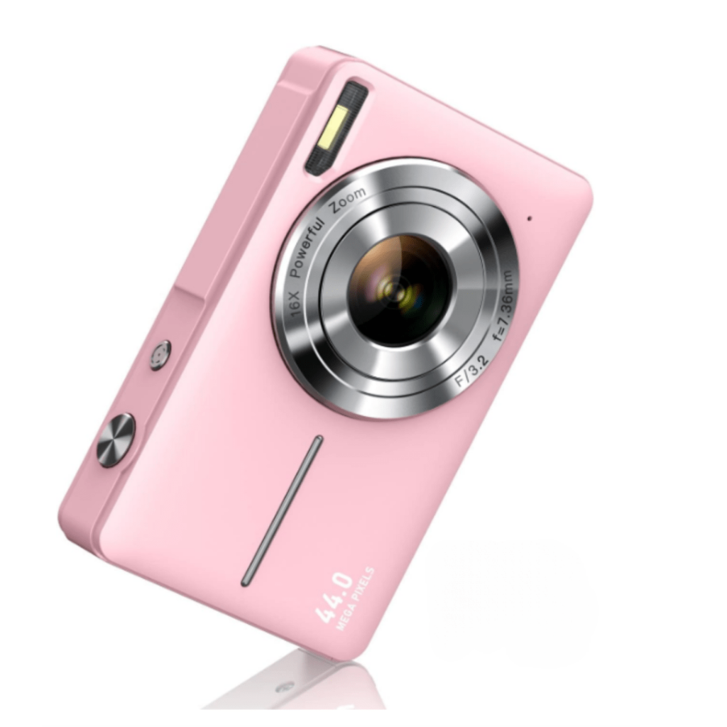 Digital Camera Vintage Compact Lens Lcd Portable