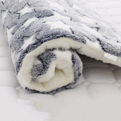 Dog Blanket Soft Plush Cozy Pet Throw Soft Blanket