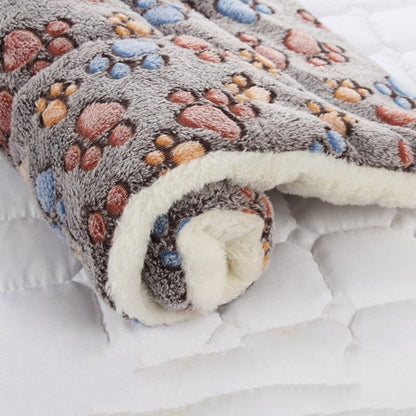 Dog Blanket Soft Plush Cozy Pet Throw Soft Blanket