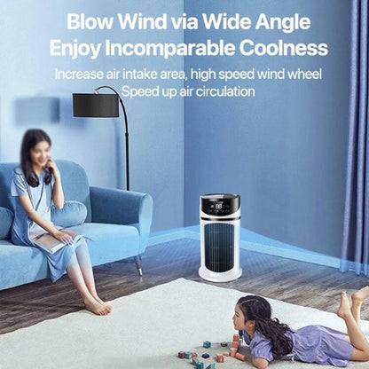 Buy Mini Portable Air Conditioner for Home & Office USB Powered Desktop AC Fan + Humidifier | 3-in-1 Cooler