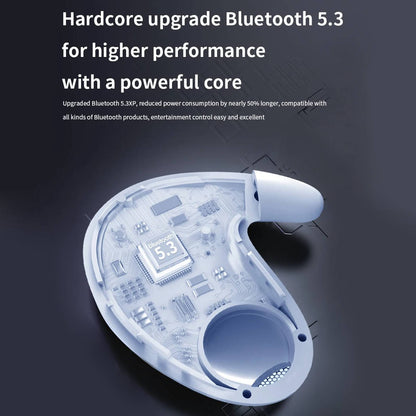 Ultra-Thin Wireless Earbuds with Noise Isolation and 24-Hour Battery for Sleep