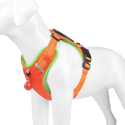Adjustable Reflective No Pull Dog Harness