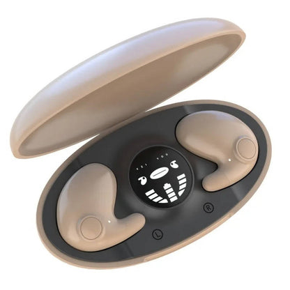 Ultra-Thin Wireless Earbuds with Noise Isolation and 24-Hour Battery for Sleep