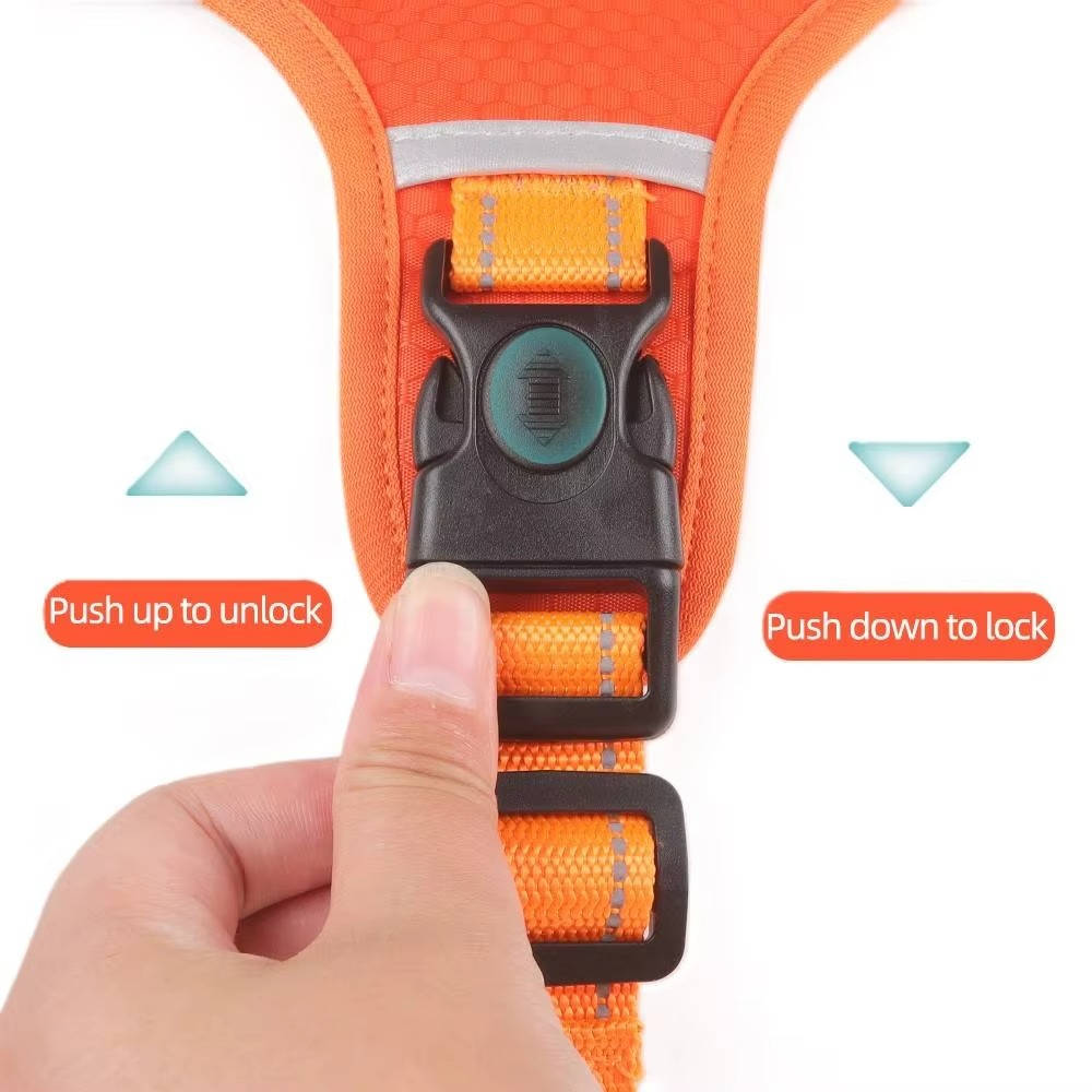 Adjustable Reflective No Pull Dog Harness
