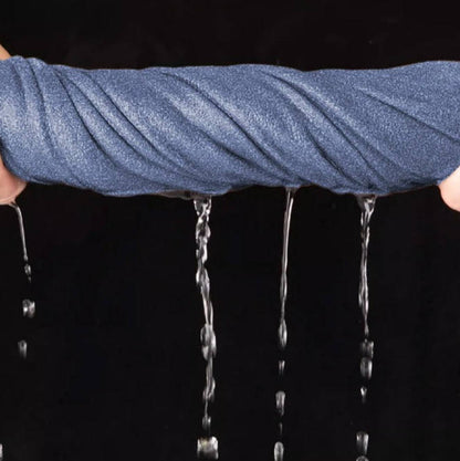 Men's Thermal Underwear with Silk Velvet Blend and High Neck Design