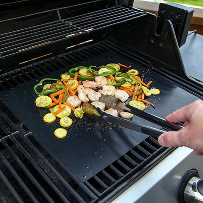 Nonstick Grill Mat with Heat Resistance and Dishwasher Safe Design