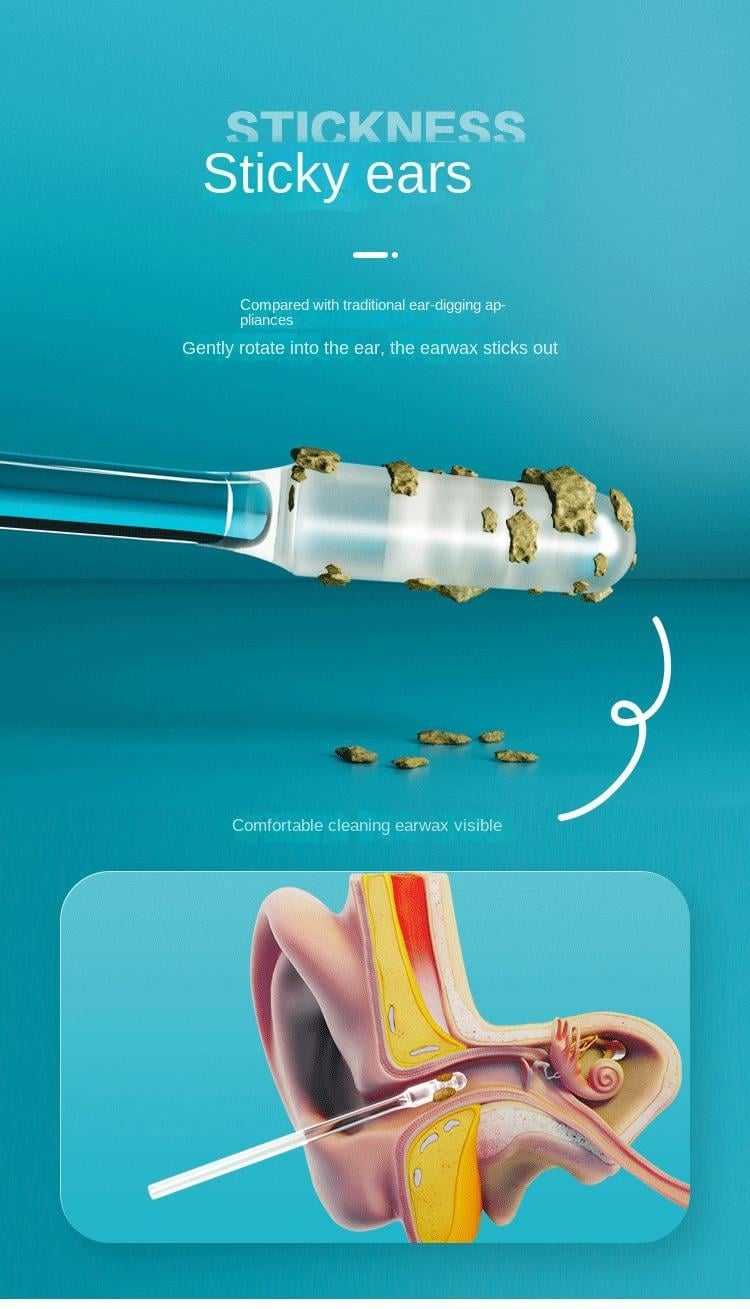 Ear cleanner Sticky Pick