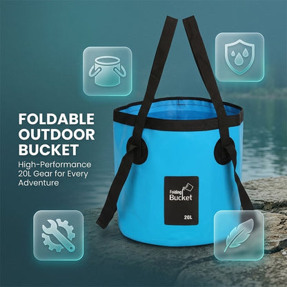 Upsell-Folding Fishing Bucket