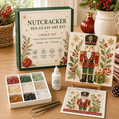 Christmas Sea Glass Art Kit