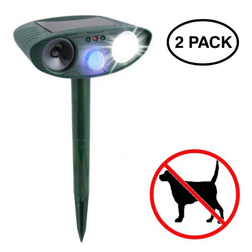Ultrasonic Dog Repeller Solar Powered