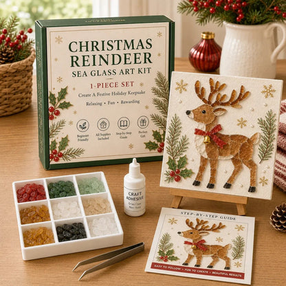 Christmas Sea Glass Art Kit