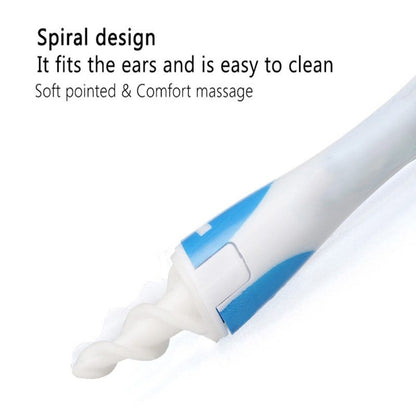Ear Cleaner With Soft Silicone Tip, Spiral Earwax Cleaner