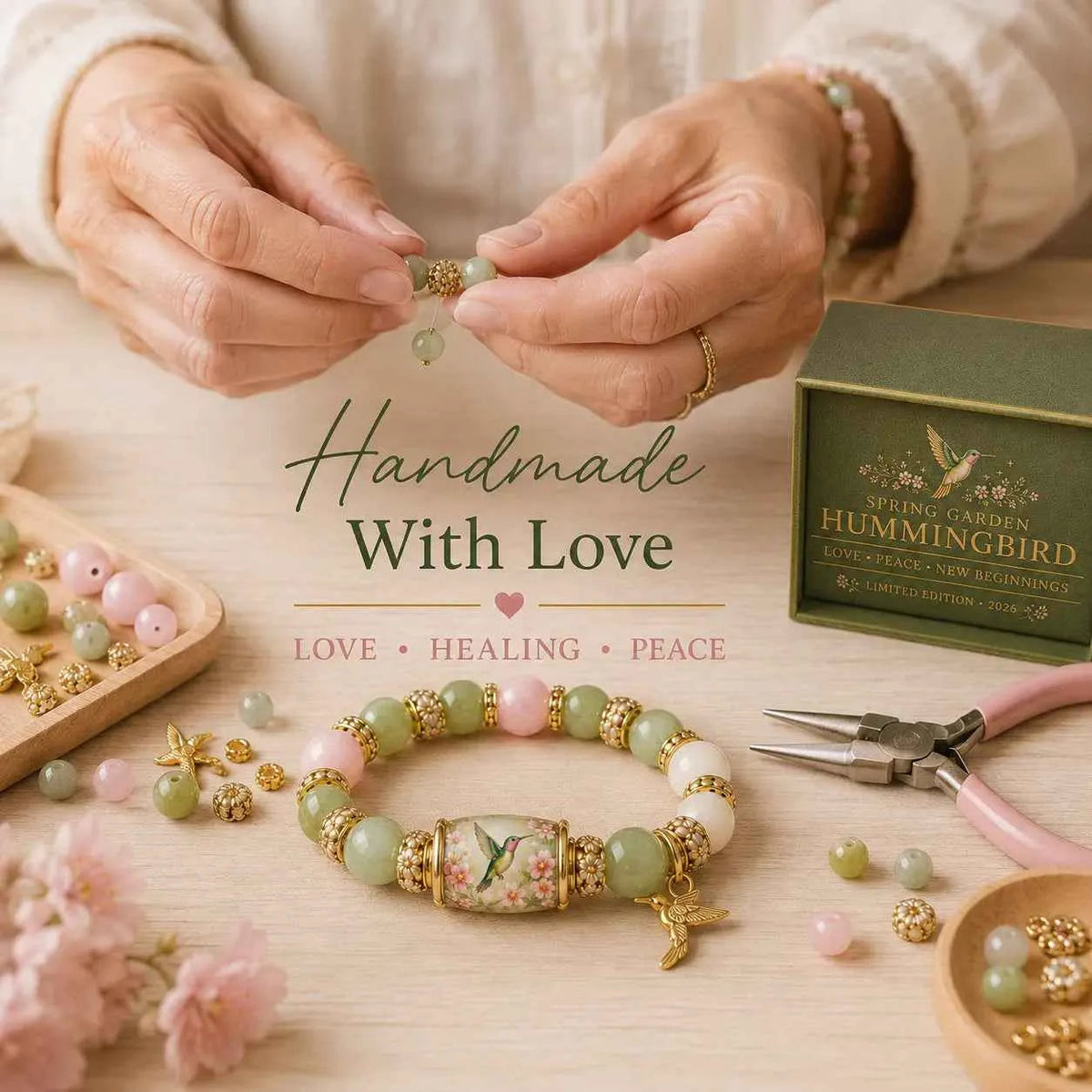 Hummingbird Garden Faith Bracelet | 2026 Limited Edition Bracelet