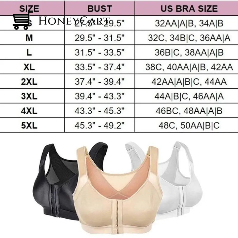 Embraced - Adjustable Chest Brace Support Multifunctional Bra