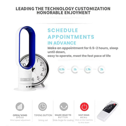 Bladeless Tower Fan Energy Efficient with Safe Airflow