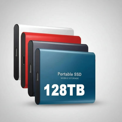 Sale External Hard Drive Portable SSD High Speed USB Storage 128tb