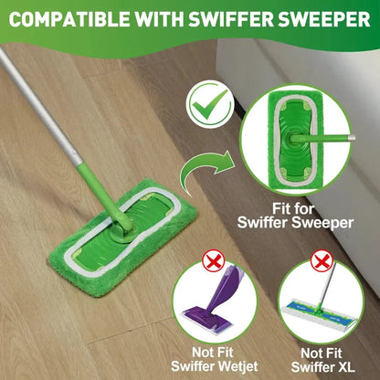 8Pcs Microfiber Mop Pads