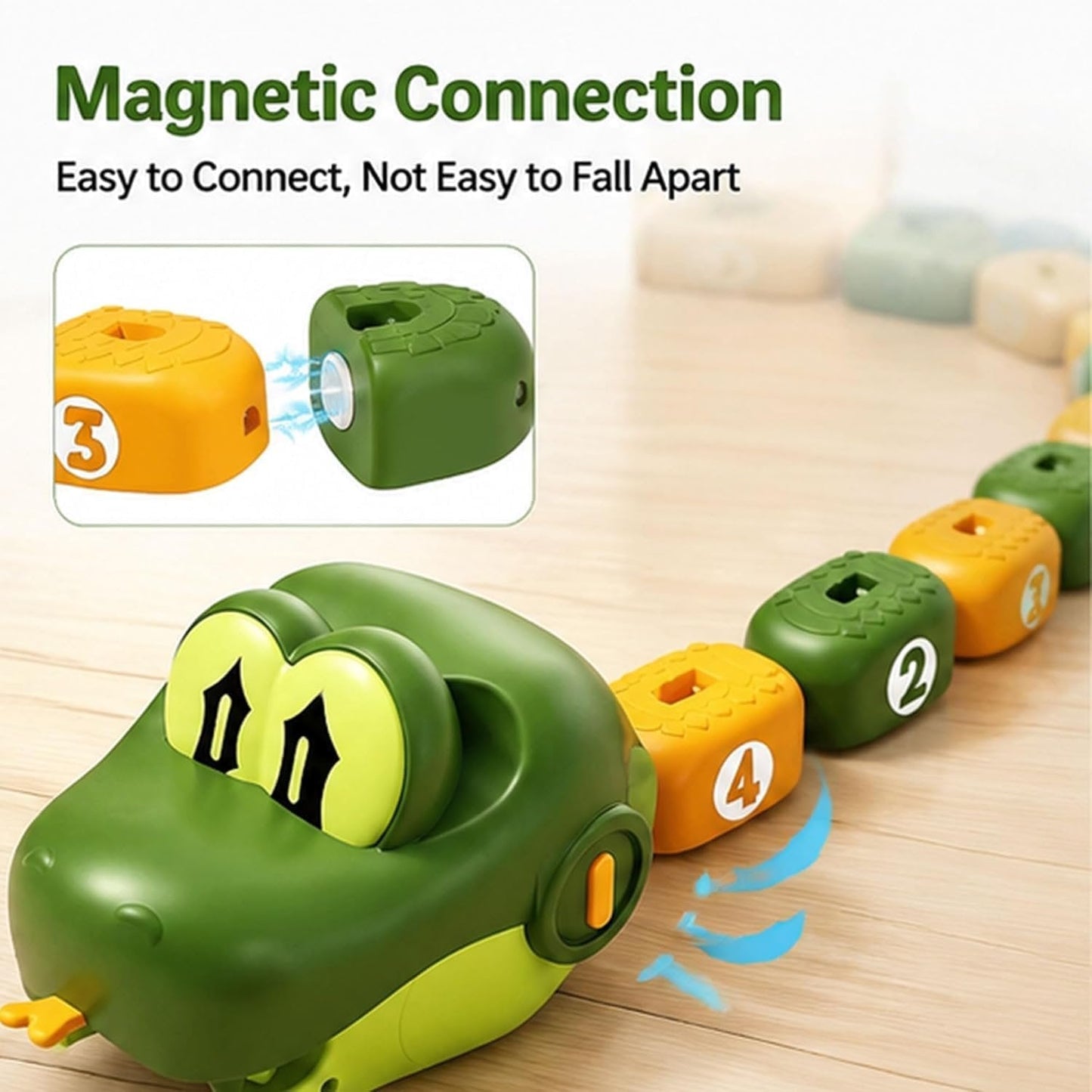 Magnetic Devour Snake – Learn, Play & Laugh Together!