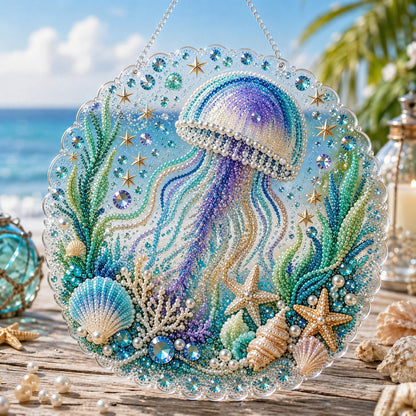 Ocean Pearl Art DIY Hanging Ornament Kit