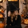 Knitted Wizard Hat  - Cozy Halloween Fantasy Costume Accessory