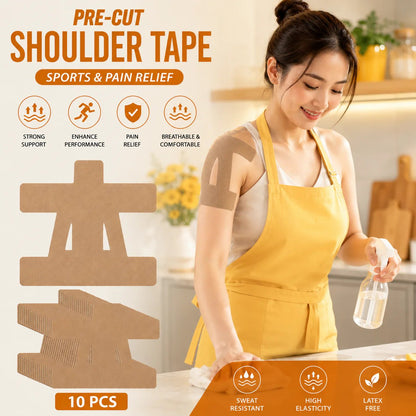 Kinesiology Reduce Shoulder Pain & Knee Tape