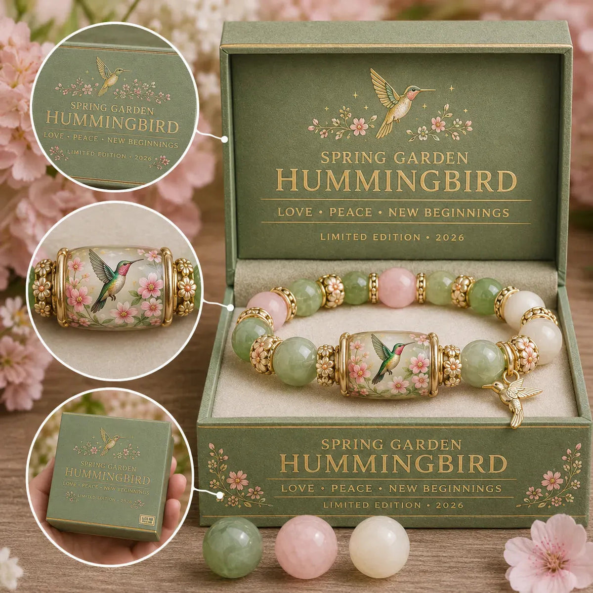 Hummingbird Garden Faith Bracelet | 2026 Limited Edition Bracelet
