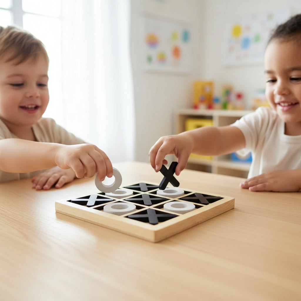 Family Board Game Tic Tac Toe Classic Fun All