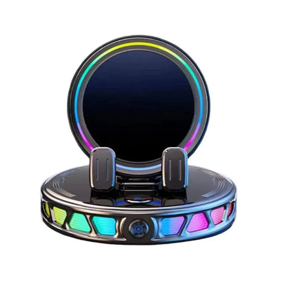 RGB Car Phone Mount  Auto-Clamping & Wireless Charging