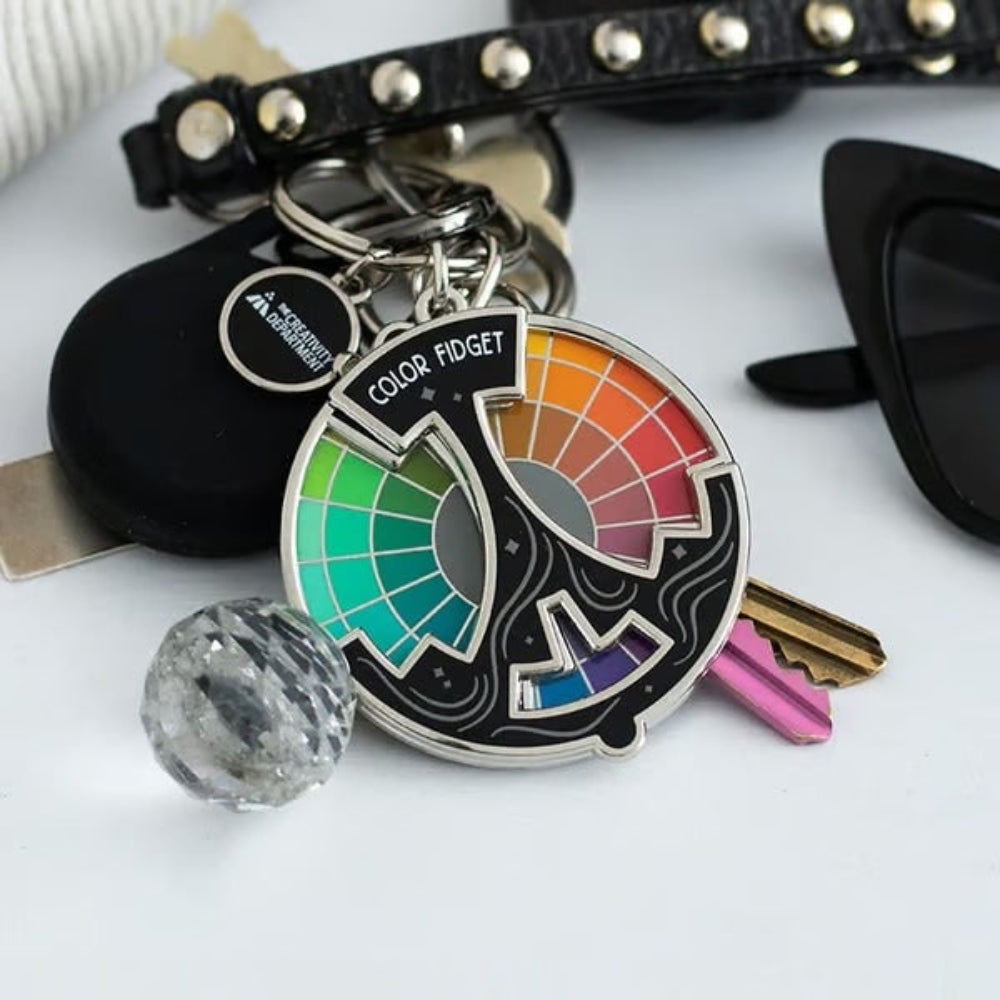 Fidget Pin Creativity Color Theory Interactive Toy