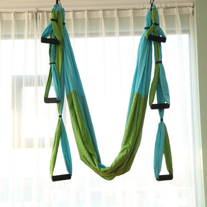 Flexible Aerial Silk Yoga Hammock Swing, Durable, Adjustable, Portable