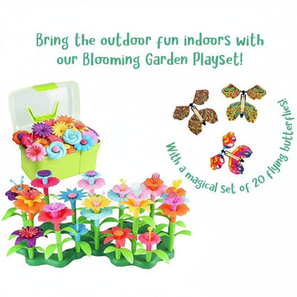 Flower Building Toy Creative Play Imaginative Fun