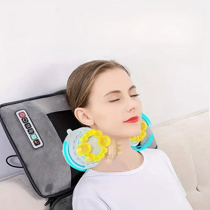 Full Body Massage Mattress with Heat and Vibration for Stress Relief