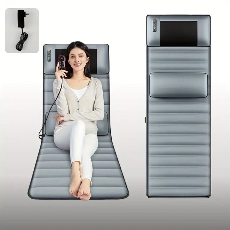 Full Body Massage Mattress with Heat and Vibration for Stress Relief