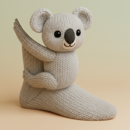 Fun Socks Cute Knitted Novelty Animal Design Character Socks