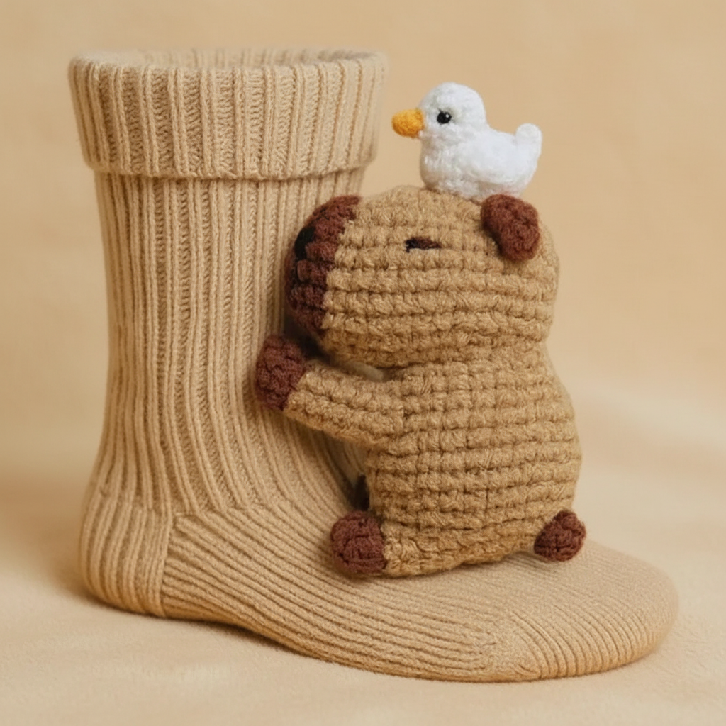 Fun Socks Cute Knitted Novelty Animal Design Character Socks