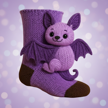 Fun Socks Cute Knitted Novelty Animal Design Character Socks