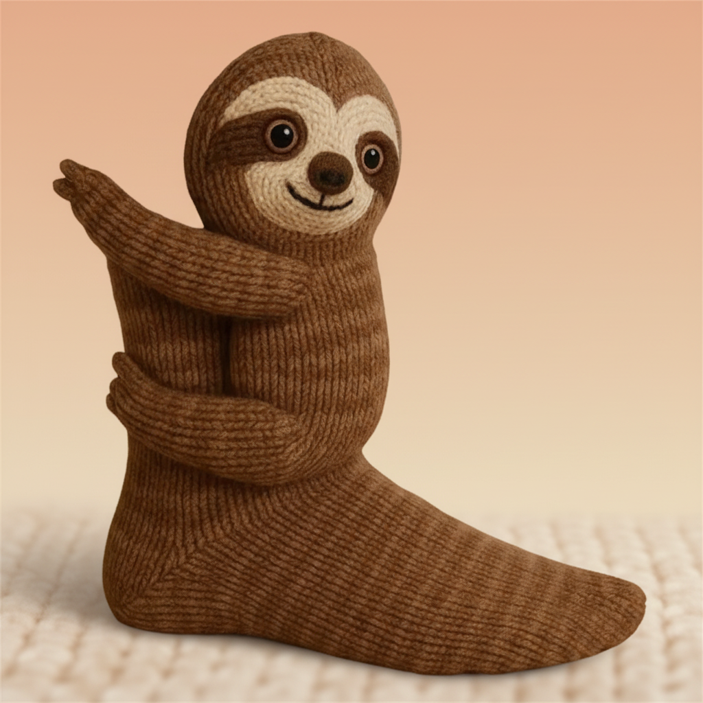 Fun Socks Cute Knitted Novelty Animal Design Character Socks