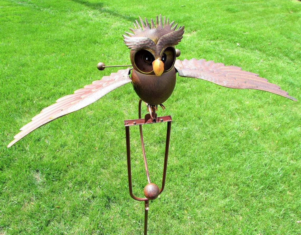 Cinnamones Garden Art-Bird Garden Patio Decoration