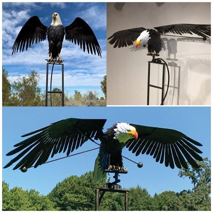 Cinnamones Garden Art-Bird Garden Patio Decoration