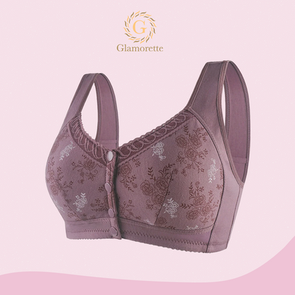 Glamorette – Cotton Front Closure Bra
