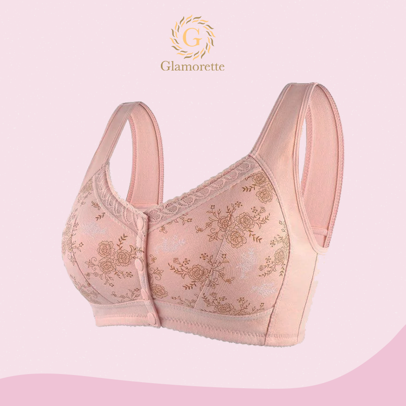 Glamorette – Cotton Front Closure Bra