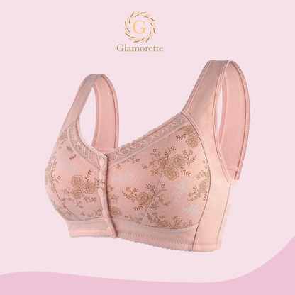 Glamorette – Cotton Front Closure Bra
