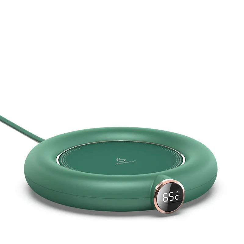 Cup Warmer with Digital Temperature Display and Three Heat Settings