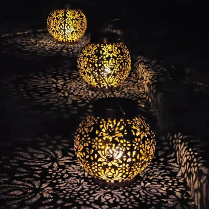 Solar LED Pendant Light with Remote Control and Extended Cord for Outdoor Patios